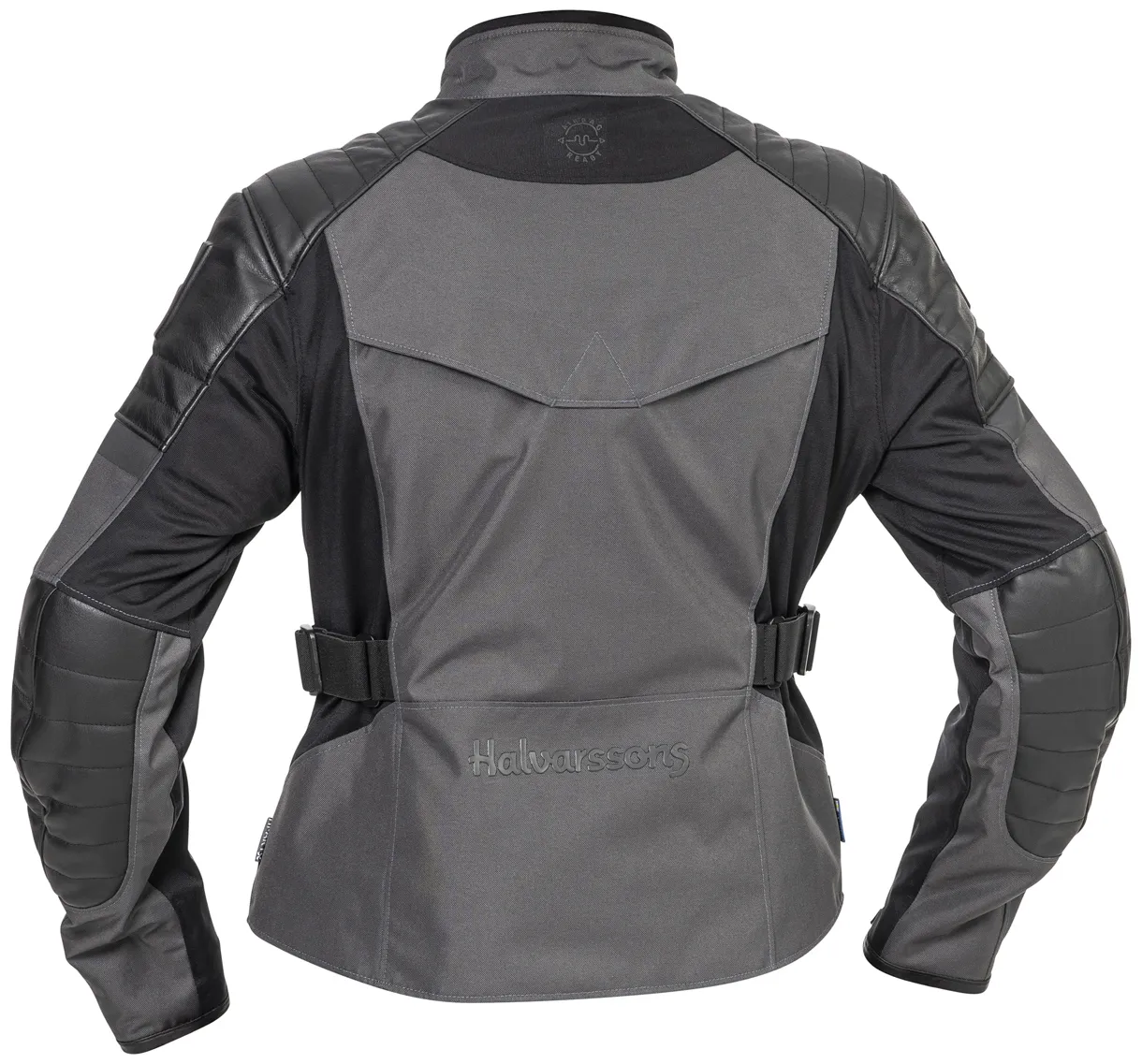 Halvarssons Textiljacka Solberg Dam Mörkgrå/Svart 