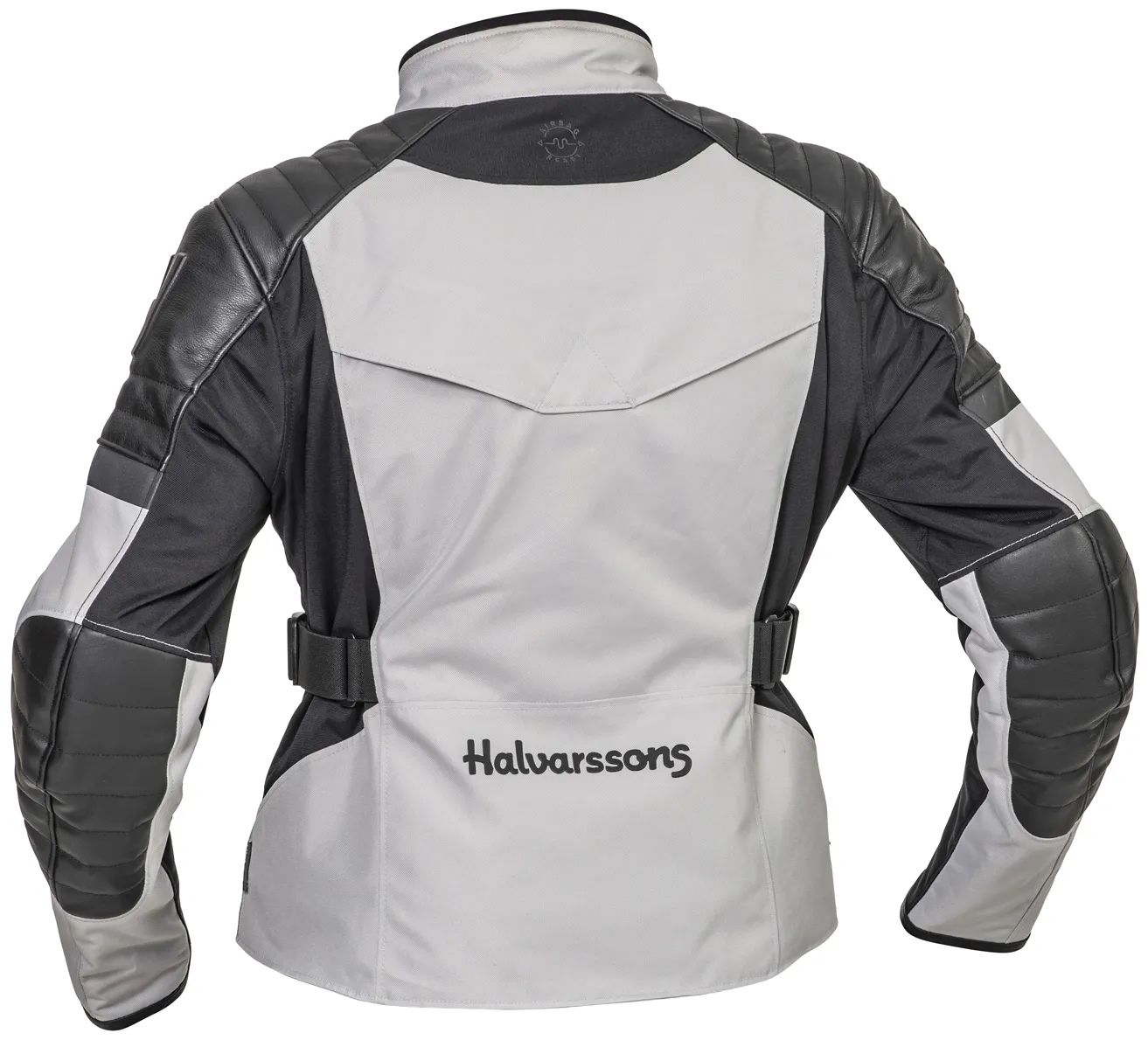 Halvarssons Textiljacka Solberg Dam Ljusgrå/Svart 
