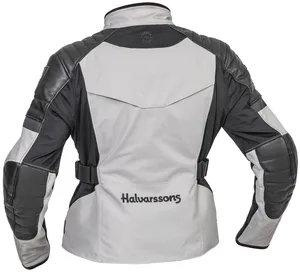 Halvarssons Textiljacka Solberg Dam Ljusgrå/Svart 