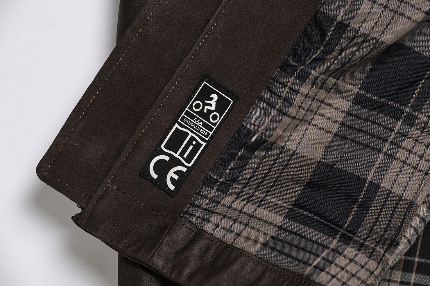 Halvarssons Skinnjacka Sandtorp Brun 