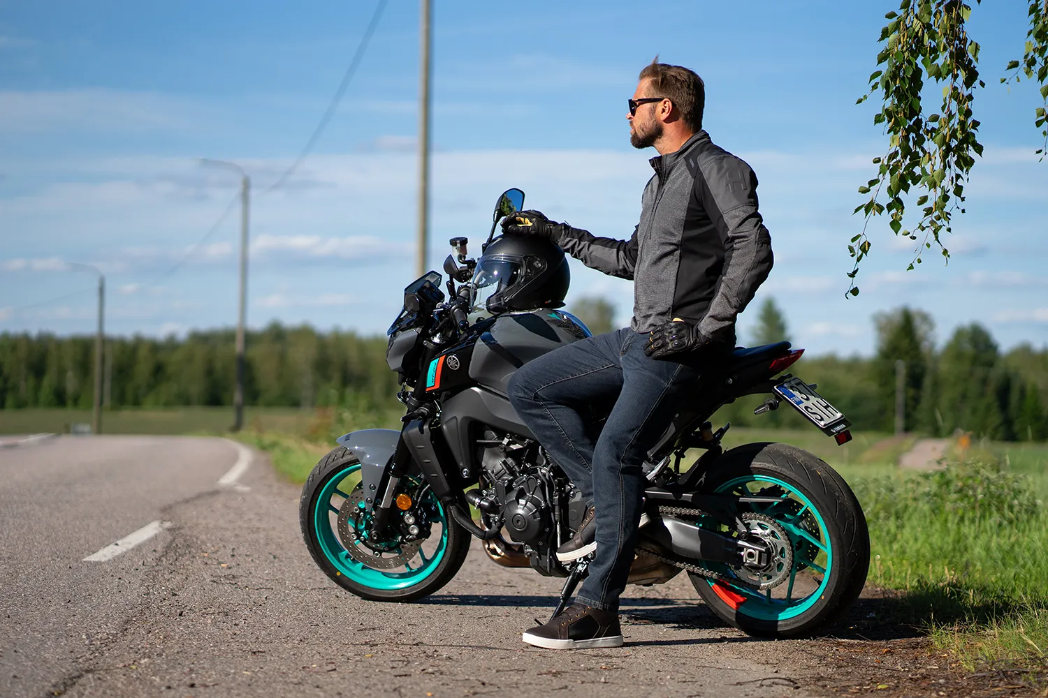 Lindstrands Jeans Lejen Blå 