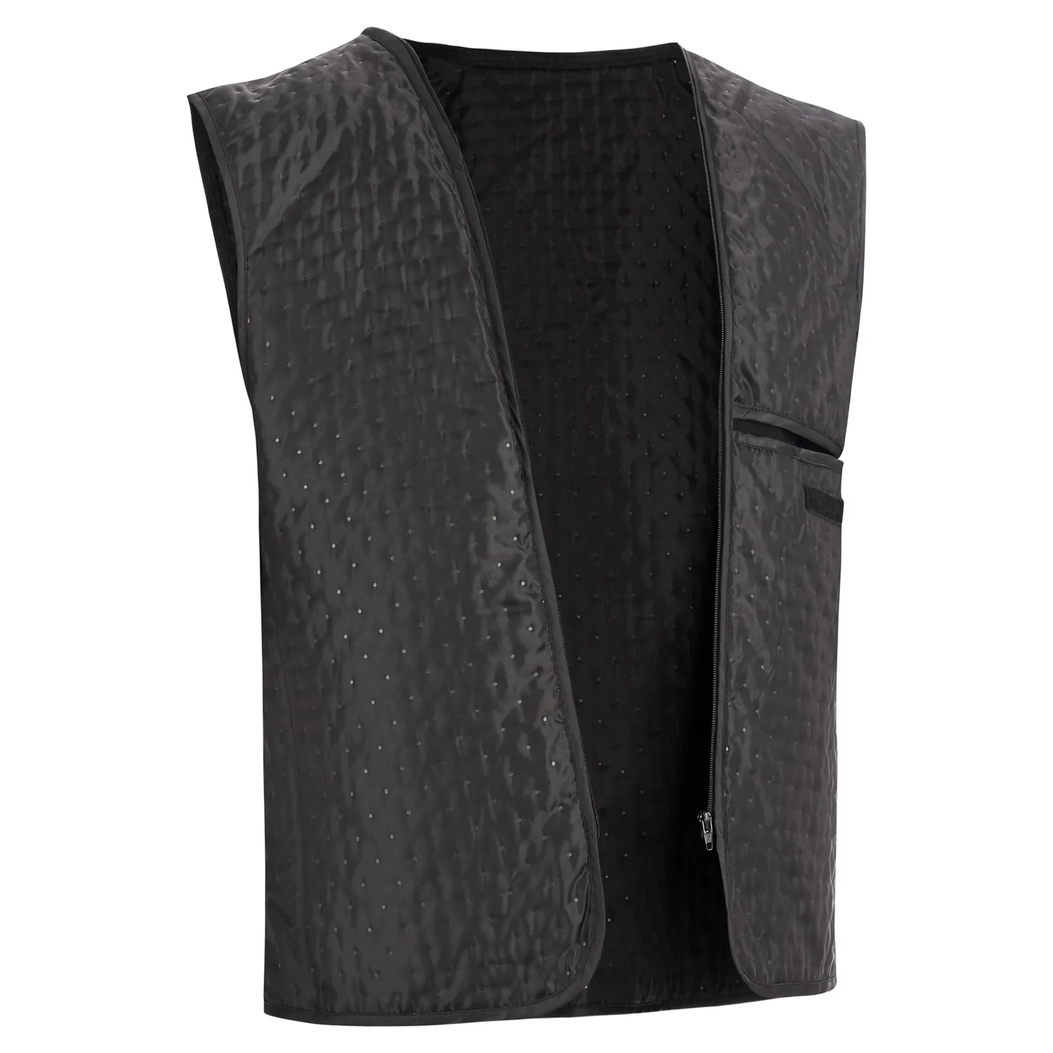 Lindstrands textiljacka Lomsen Svart/HV gul 