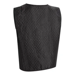 Lindstrands textiljacka Lomsen Svart/HV gul 