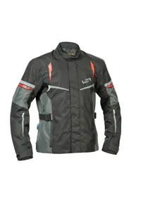 Lindstrands textiljacka Backafall Svart/grå 