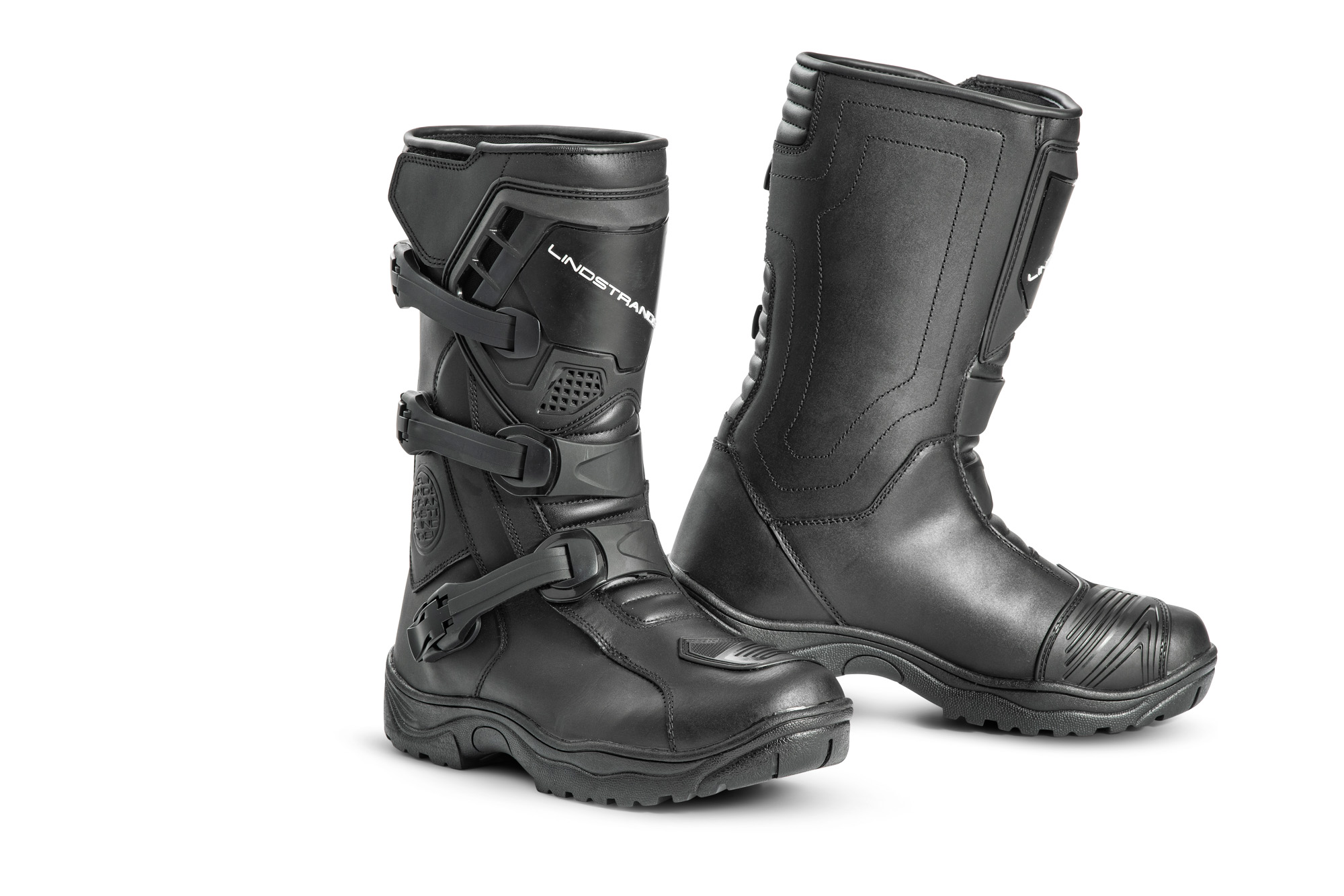 Lindstrands Stövel Adventure skinn, svart