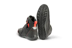 Lindstrands Sneaker Sko Sport skinn, svart