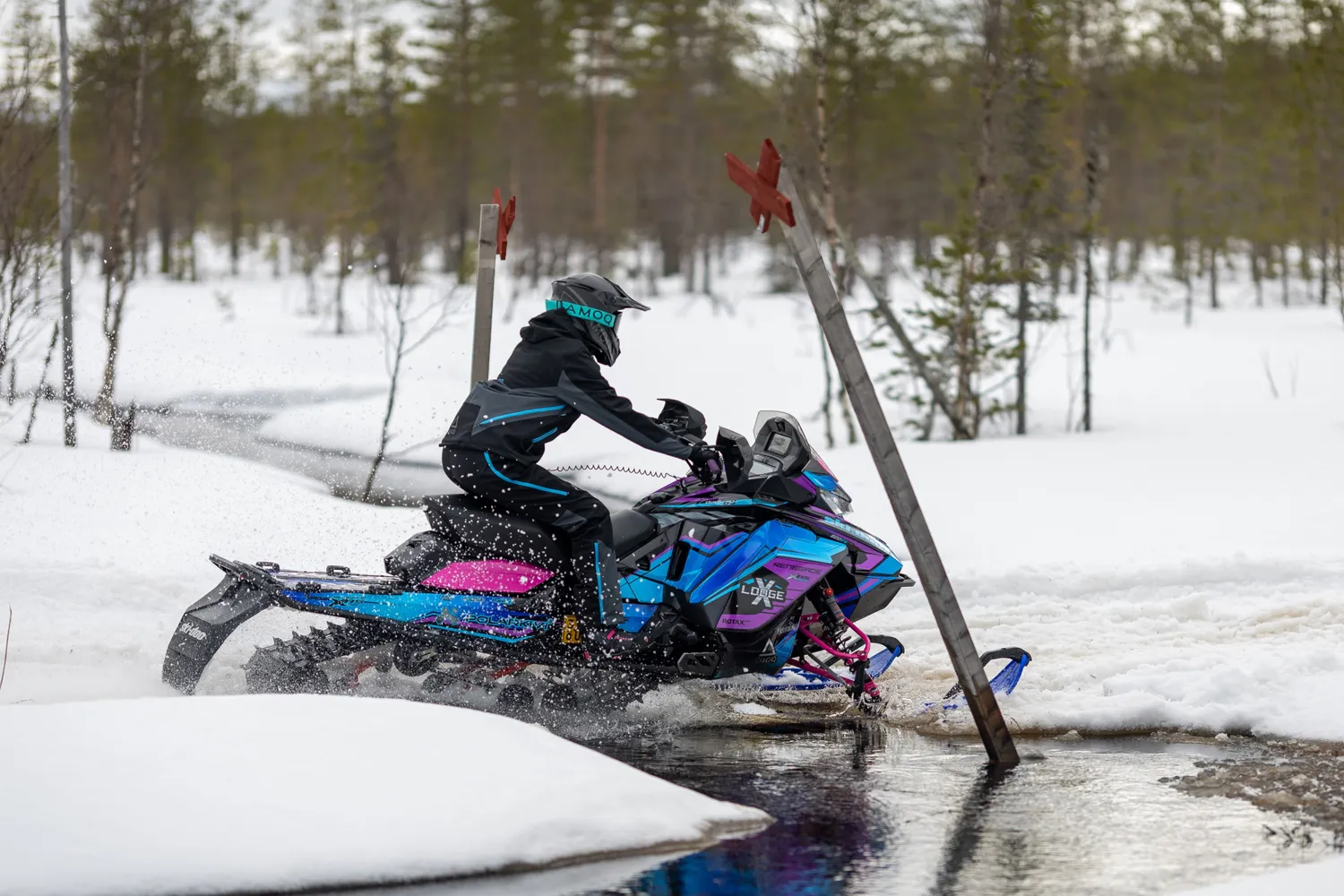 AMOQ Vernal V2 W's Byxor Svart/Turkos 