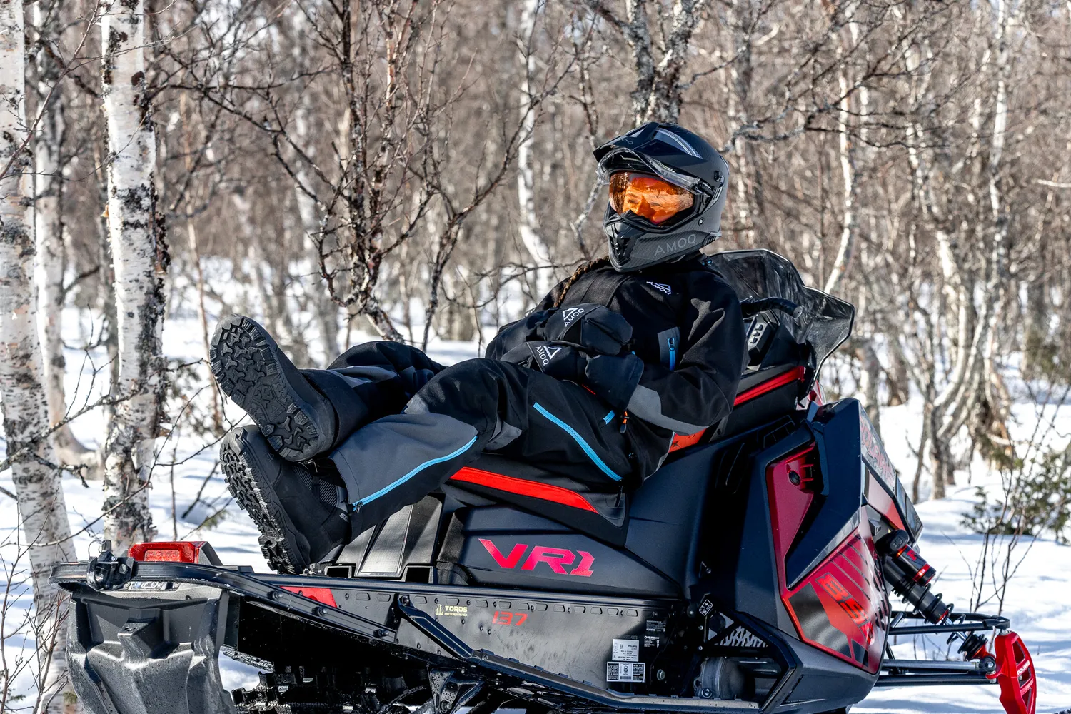 AMOQ Vernal V2 W's Byxor Svart/Turkos 