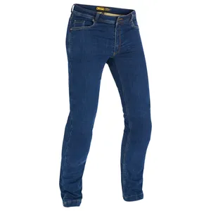 Lindstrands Jeans Berg Blå Kort