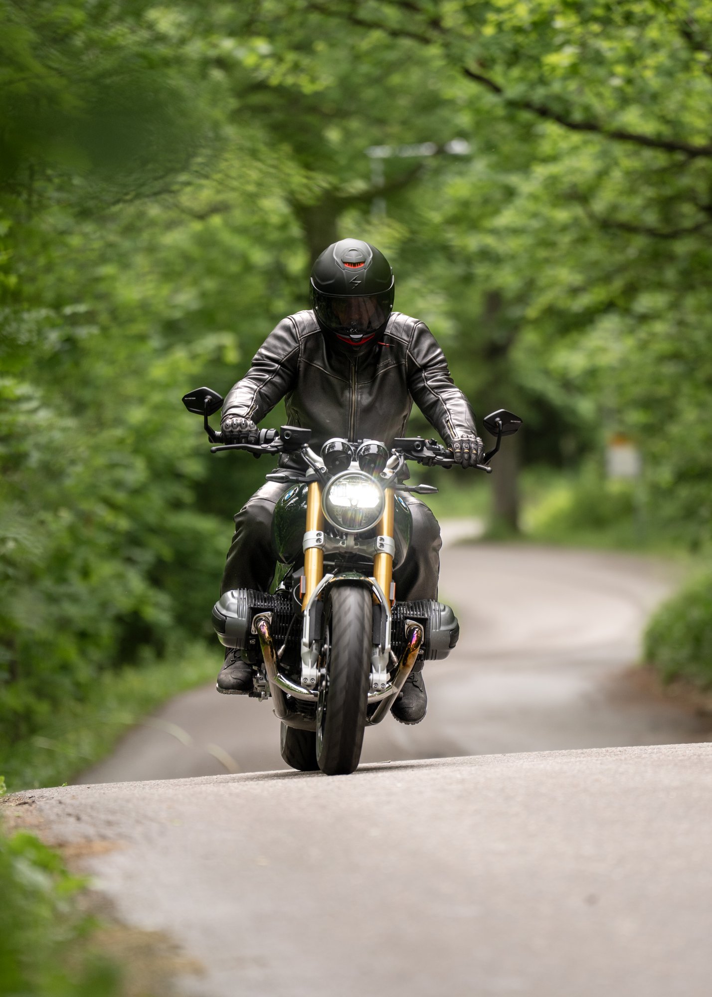 Halvarssons Skinnjacka Storhagen Svart 