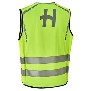 Halvarssons Reflexväst Hi-Vis Vest Gul 