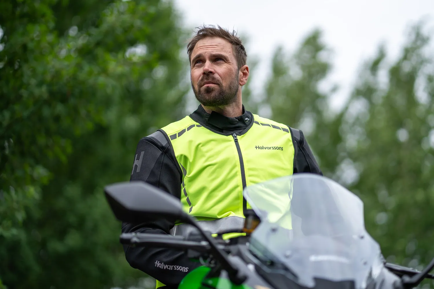 Halvarssons Reflexväst Hi-Vis Vest Gul 