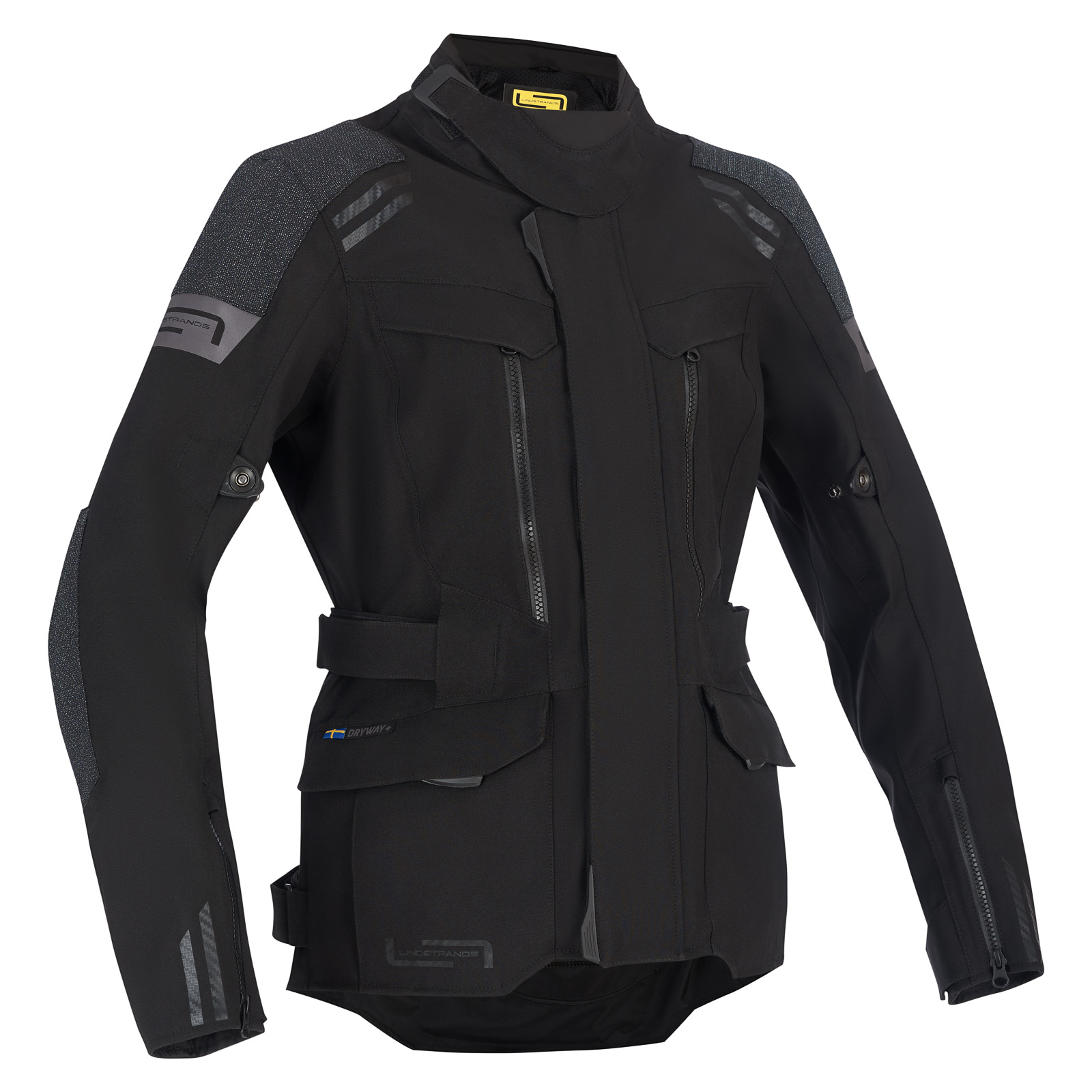 Lindstrands Textiljacka Storbo Woman Svart 