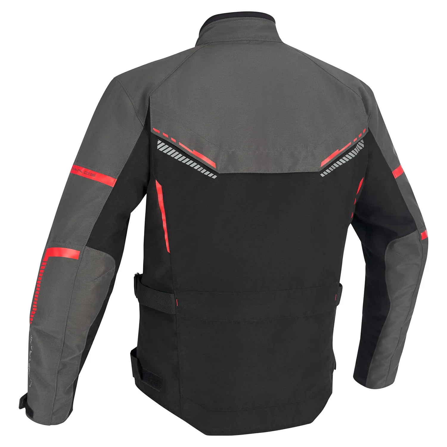 Lindstrands Textiljacka Lomsen Grå/Svart 