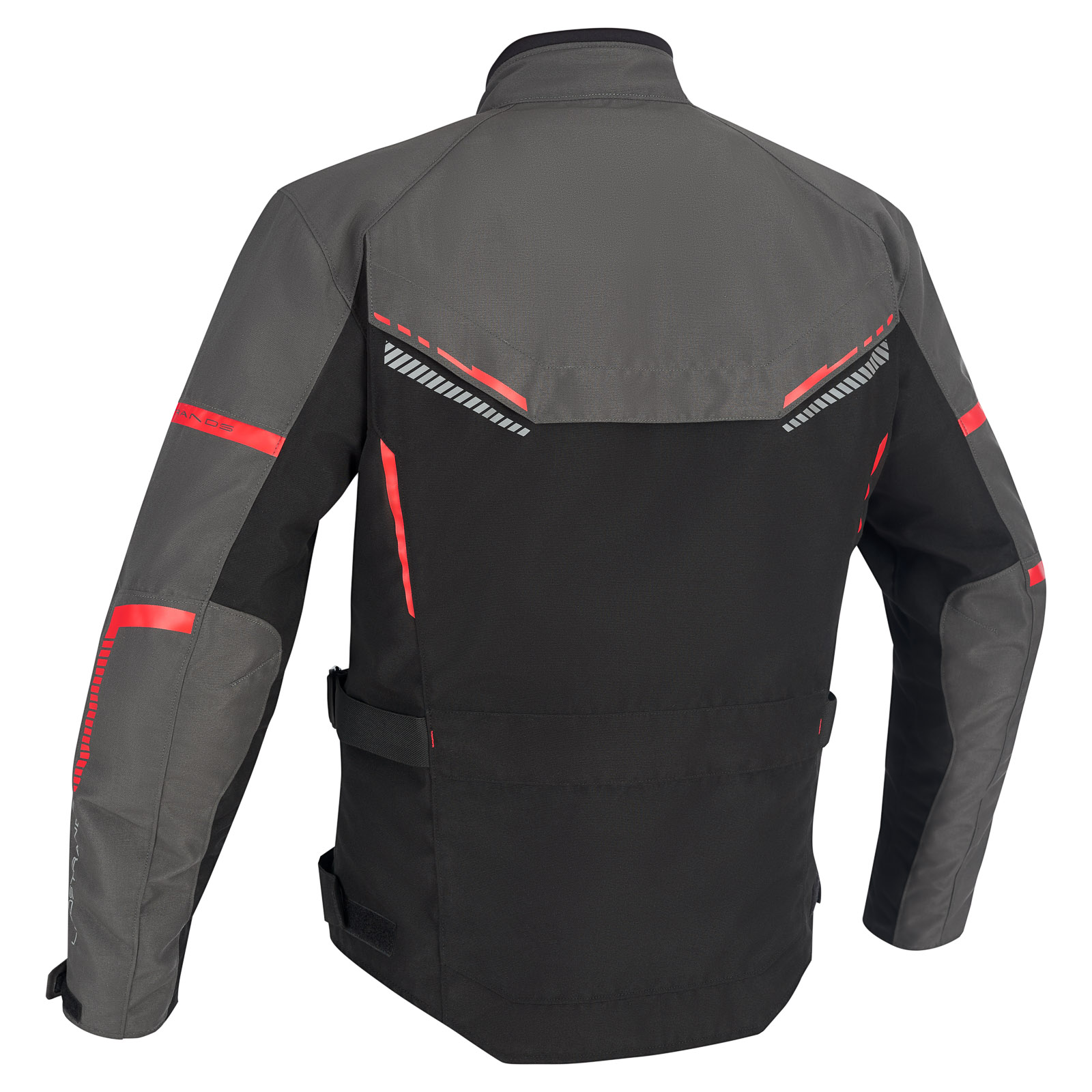 Lindstrands Textiljacka Lomsen Grå/Svart 