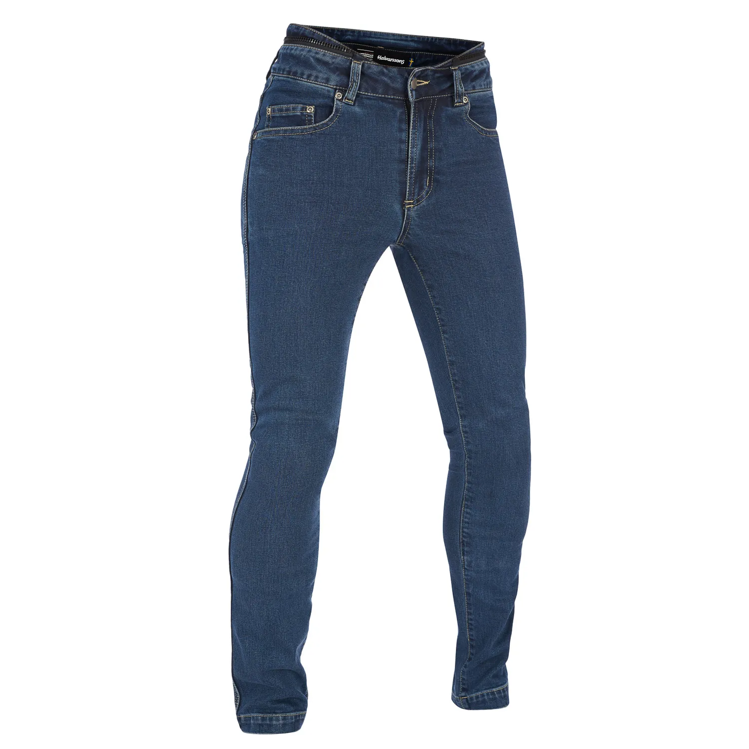 Halvarssons Jeans Nyberg Woman Blå Kort