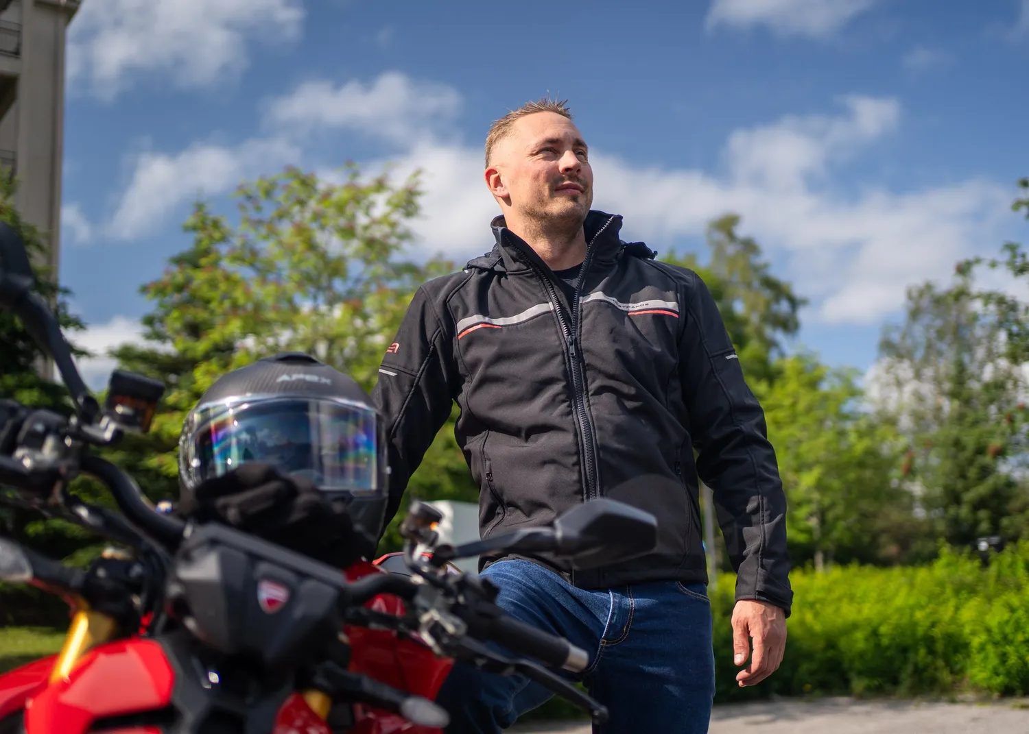 Lindstrands Textiljacka Saxtorp Svart 