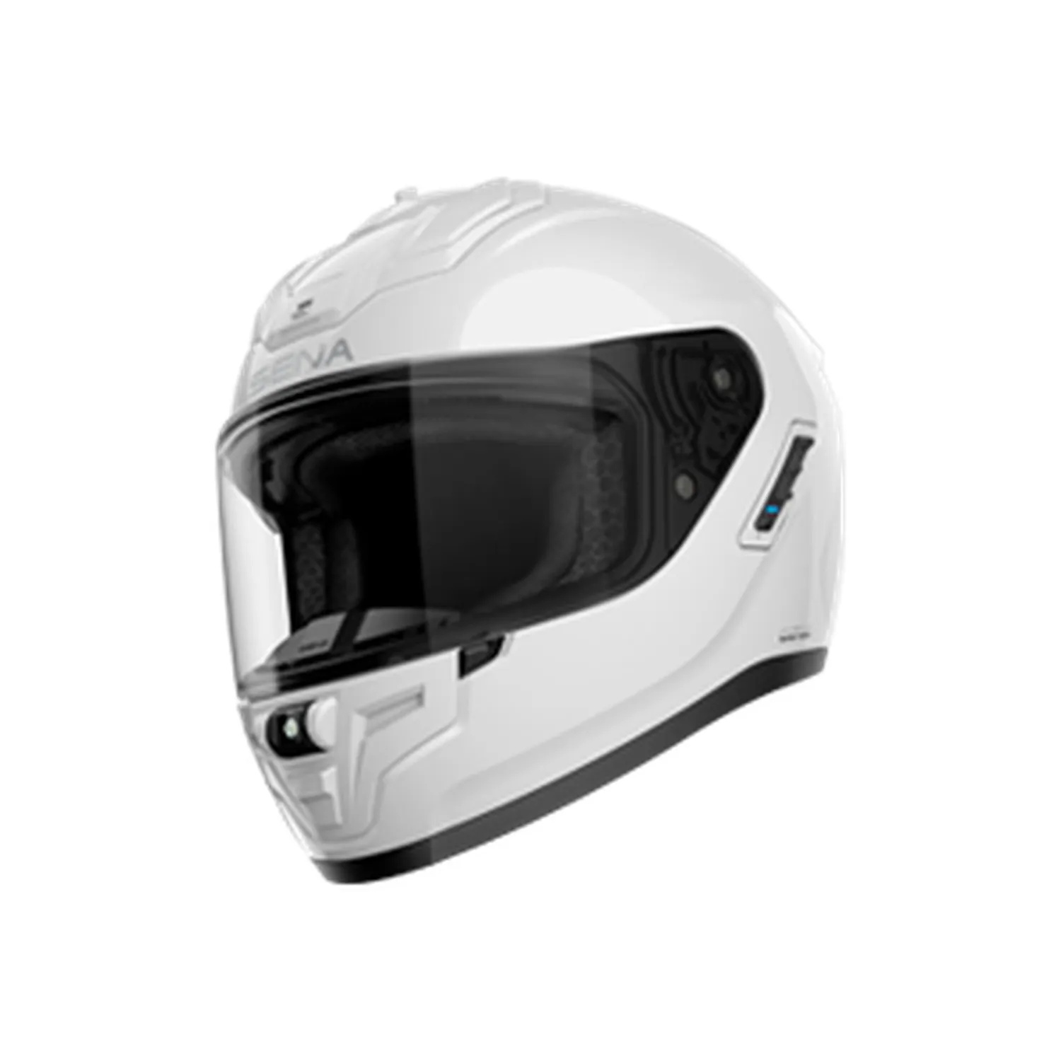 Sena Hjälm Phantom Anti Noise Cancelling Vit