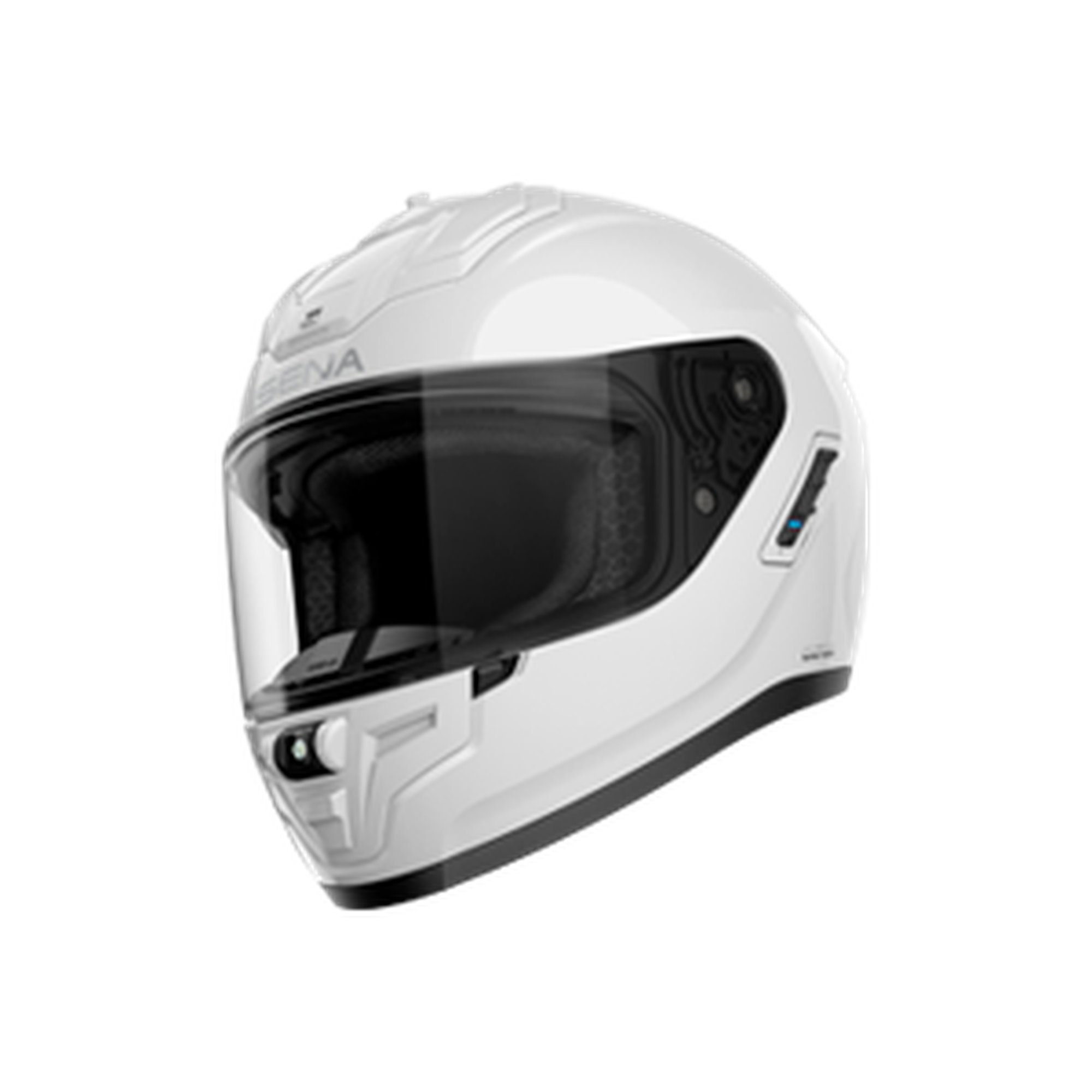 Sena Hjälm Phantom Anti Noise Cancelling Vit