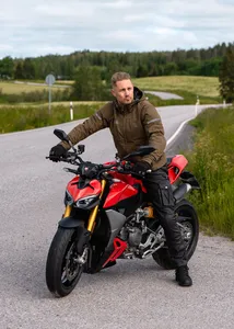 Lindstrands Textiljacka Hamra Olivgrön 