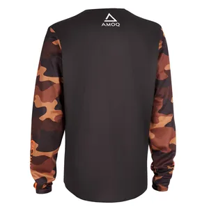 AMOQ Ascent Comp Crosströja Brown Camo