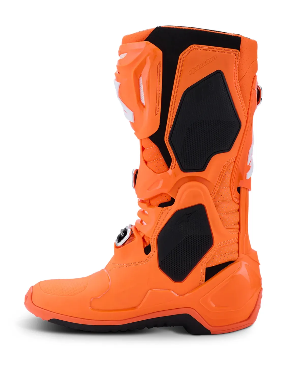 Alpinestars Stövel Vented Tech 10 Fluo Orange/Vit