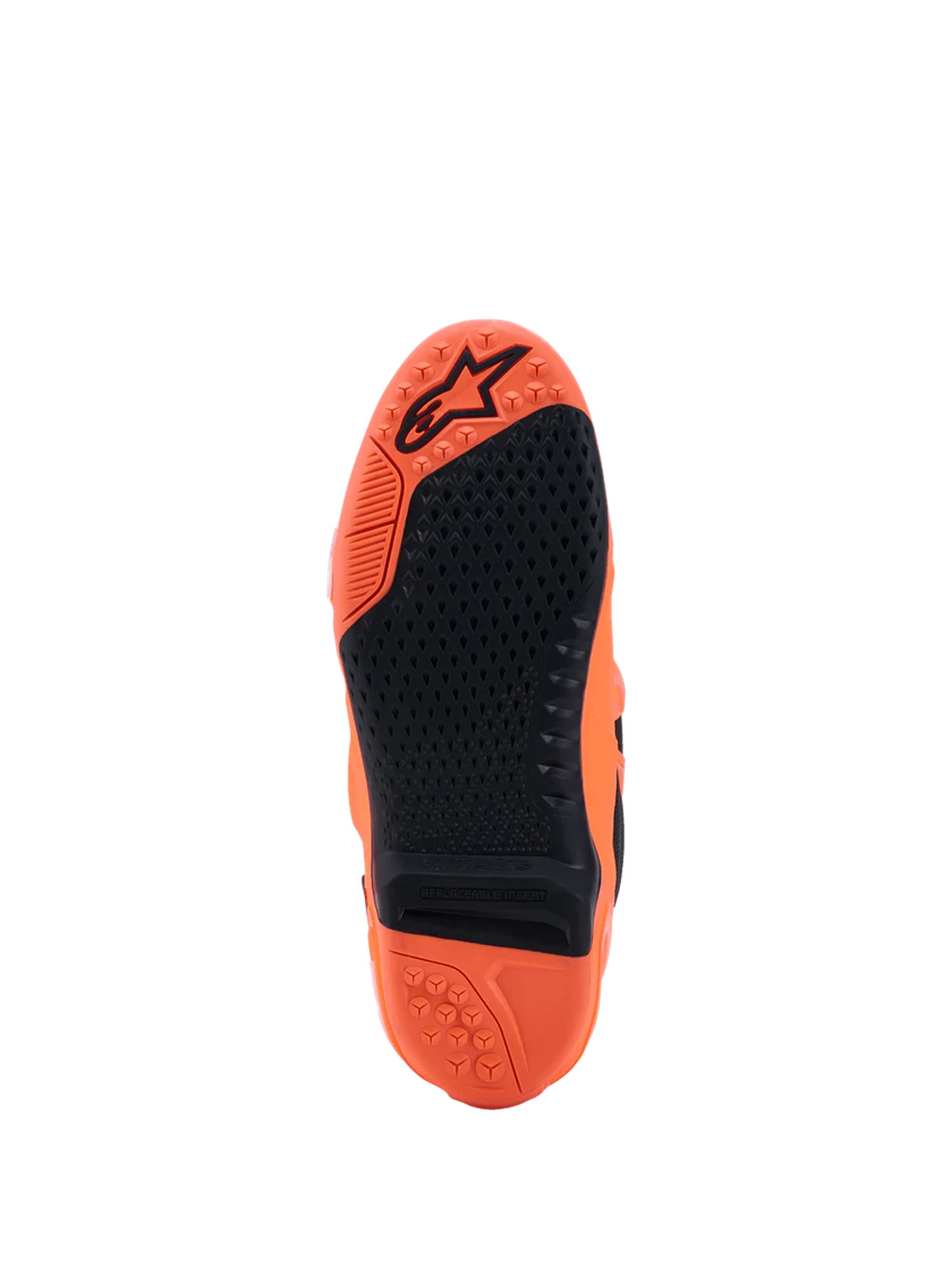 Alpinestars Stövel Vented Tech 10 Fluo Orange/Vit