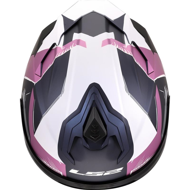 Hjälm Ls2 Ff817 Challenger Ii Flaman Lavender