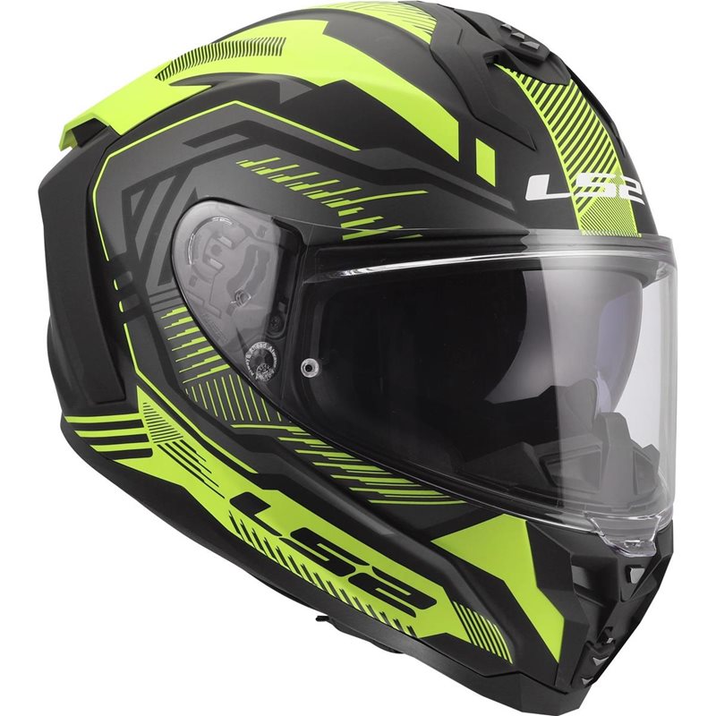 Hjälm Ls2 Ff817 Challenger Ii Dravix Gul