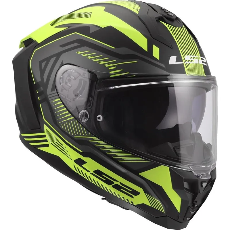 Hjälm Ls2 Ff817 Challenger Ii Dravix Gul