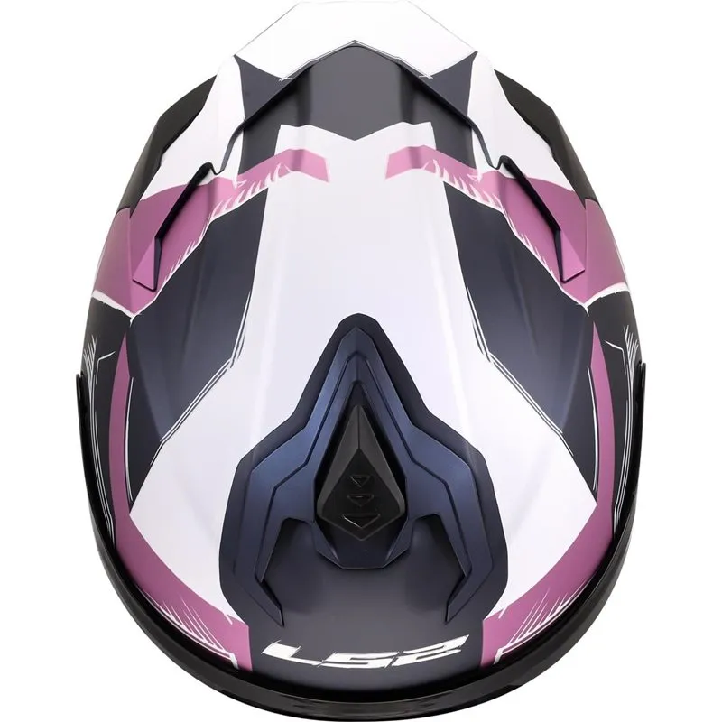 Hjälm Ls2 Ff817 Challenger Ii Flaman Lavender