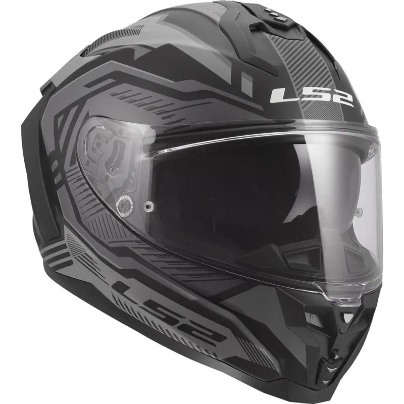 Hjälm Ls2 Ff817 Challenger Ii Dravix Grå