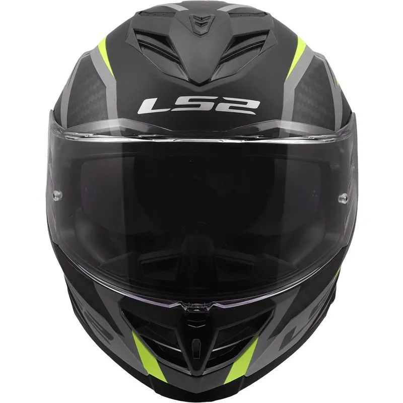 Hjälm Ls2 Ff818 Storm Iii Dynamo Svart/Gul