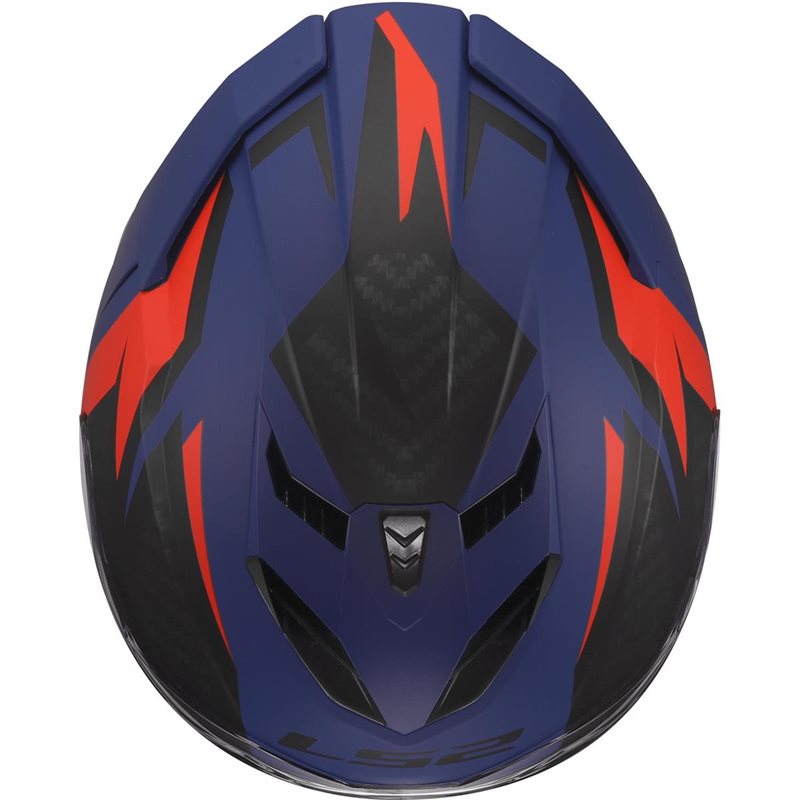 Hjälm Ls2 Ff818 Storm Iii Dynamo Blå/Röd