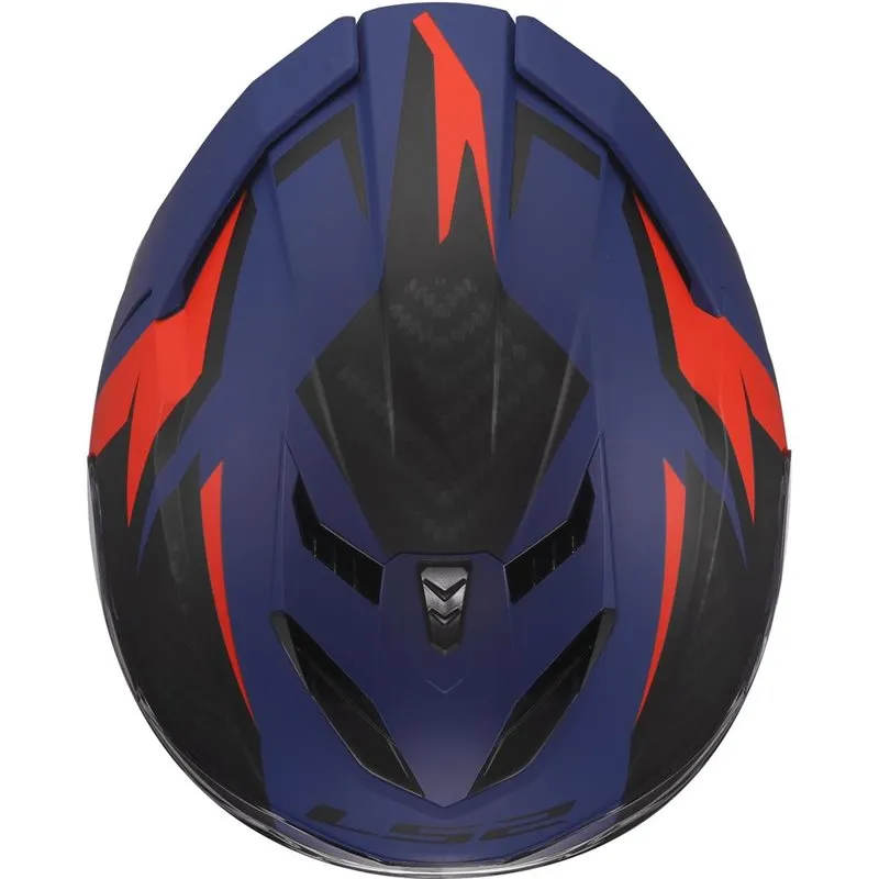 Hjälm Ls2 Ff818 Storm Iii Dynamo Blå/Röd