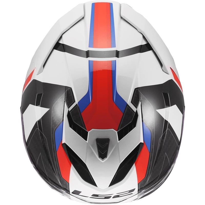 Hjälm Ls2 Ff818 Storm Iii Sporty Vit/Blå/Röd