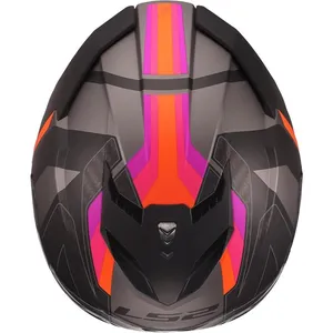 Hjälm Ls2 Ff818 Storm Iii Sporty Grå/Lila