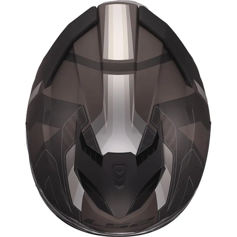 Hjälm Ls2 Ff818 Storm Iii Sporty Svart/Grå