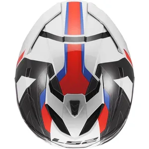 Hjälm Ls2 Ff818 Storm Iii Sporty Vit/Blå/Röd