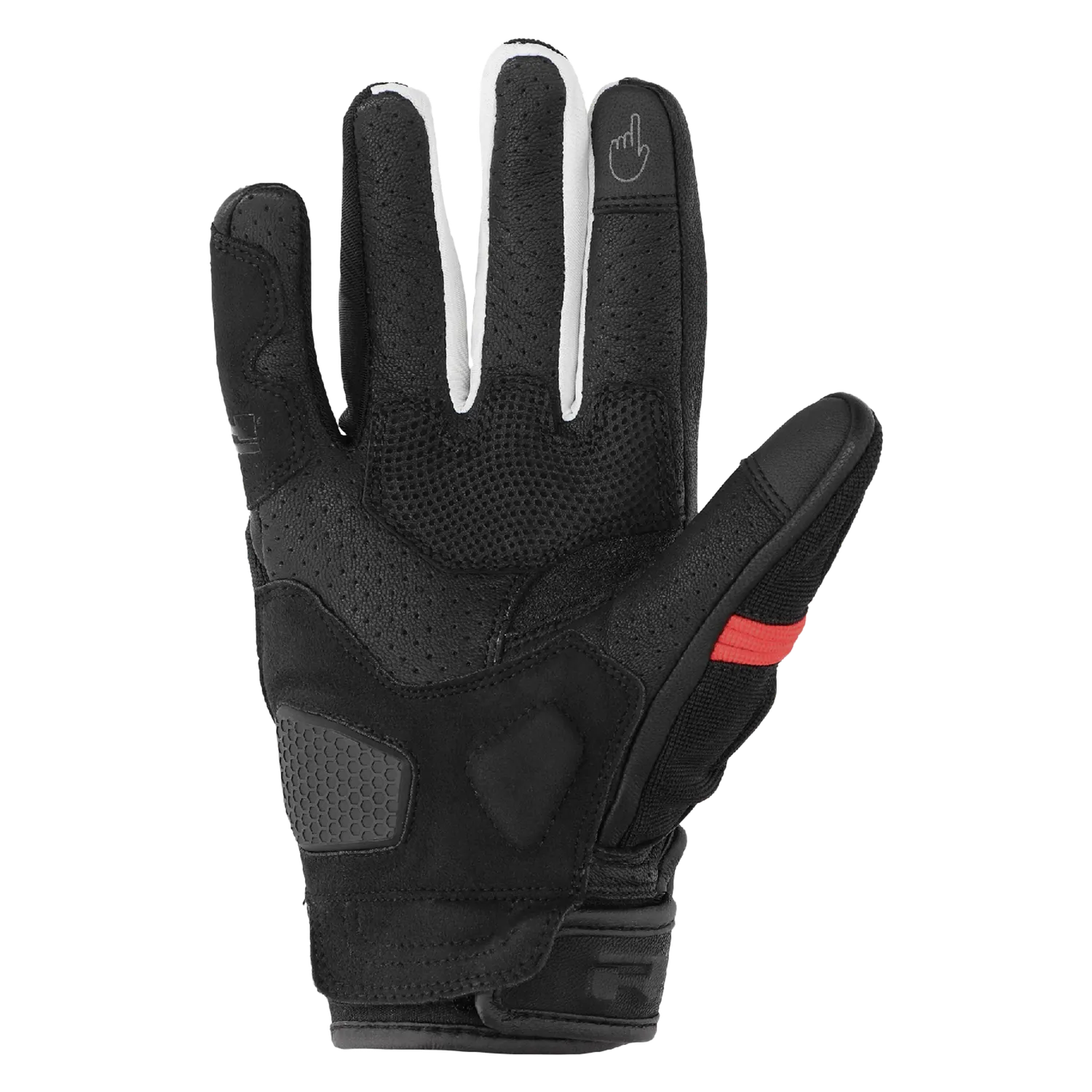Richa Stradale Summer Gloves Black/Red