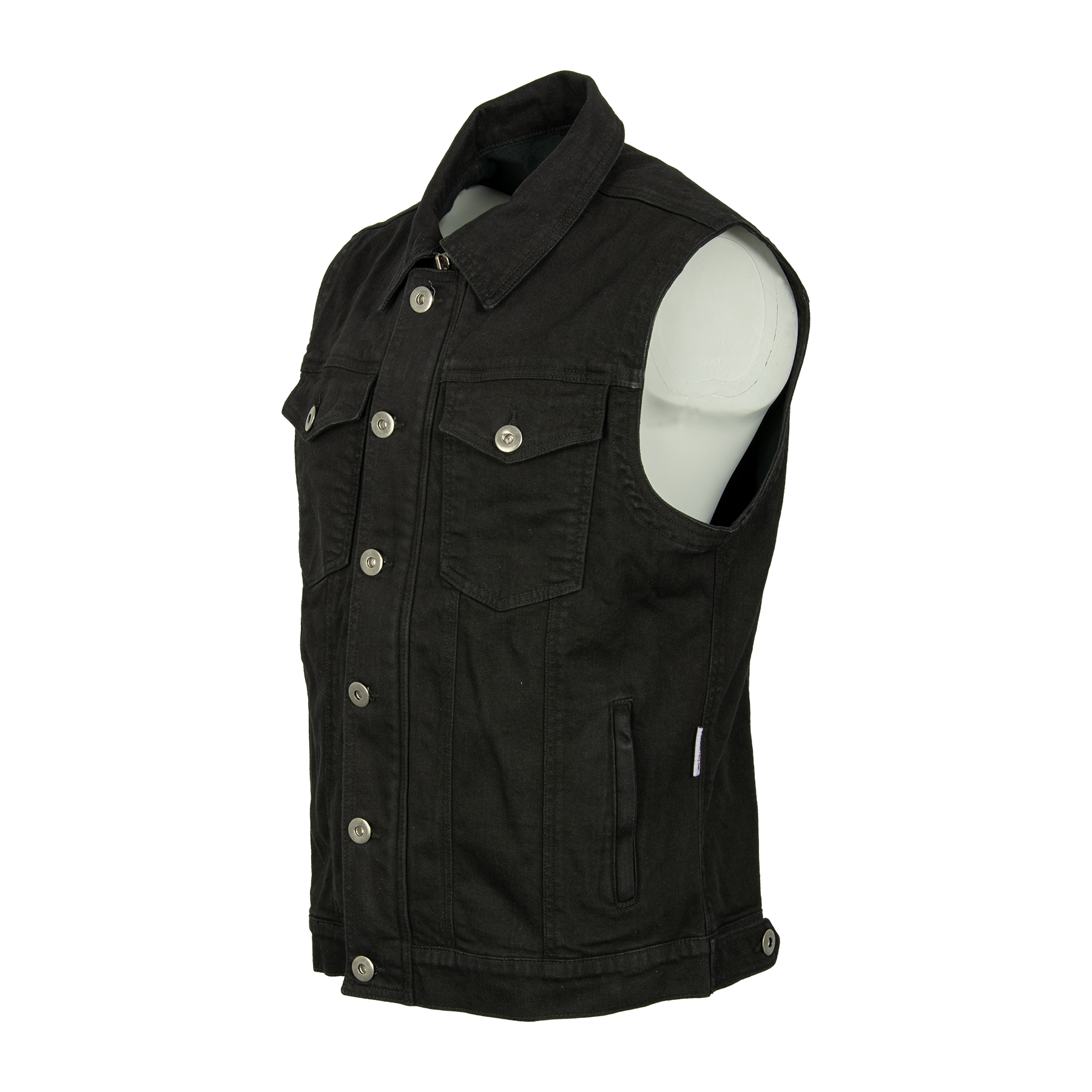 4Bikers Jeansväst Svart