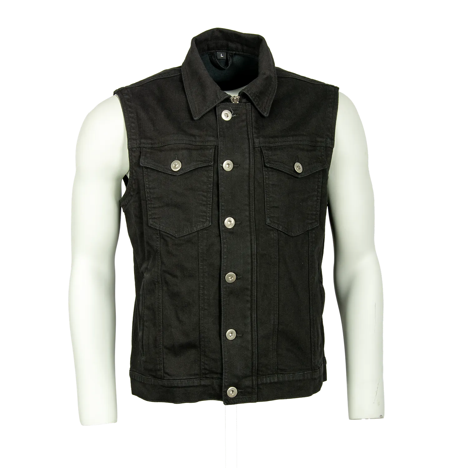 4Bikers Jeansväst Svart