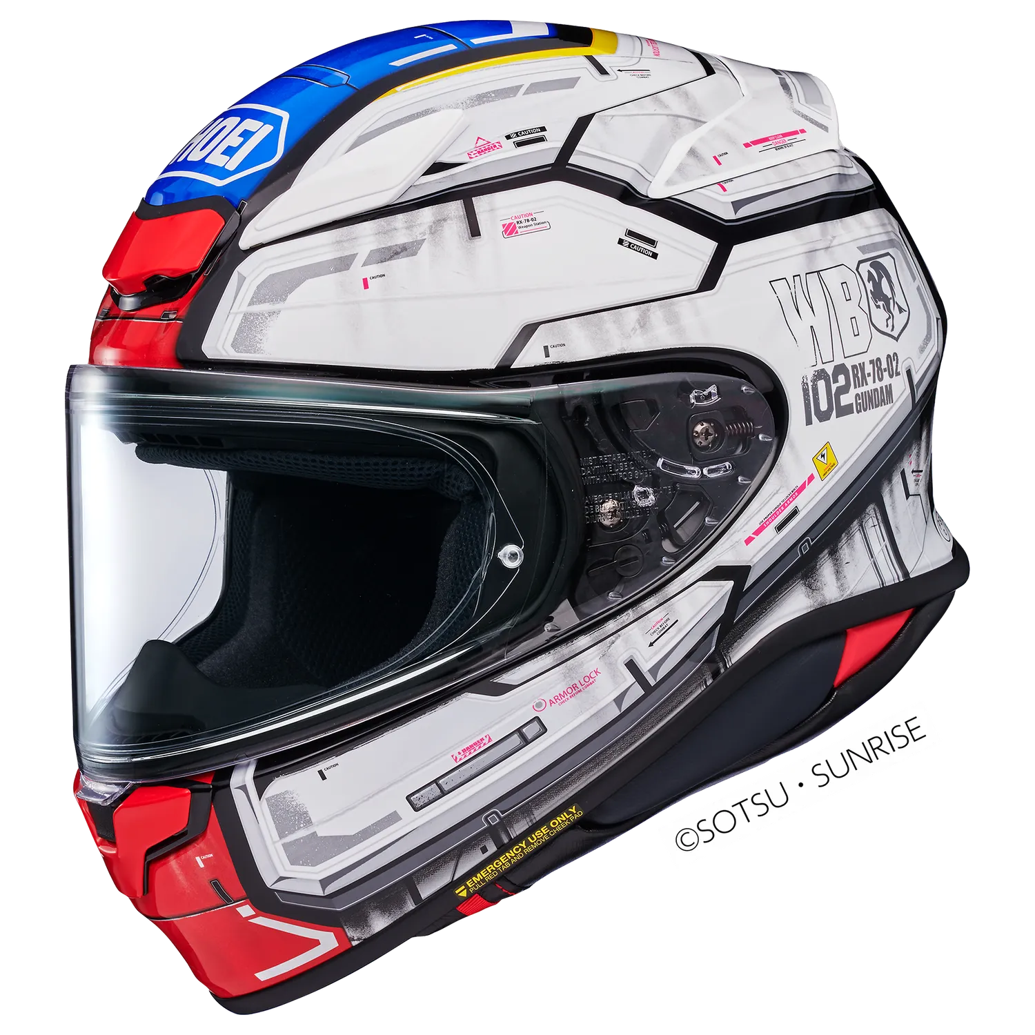 Shoei NXR2 Gundam TC-10