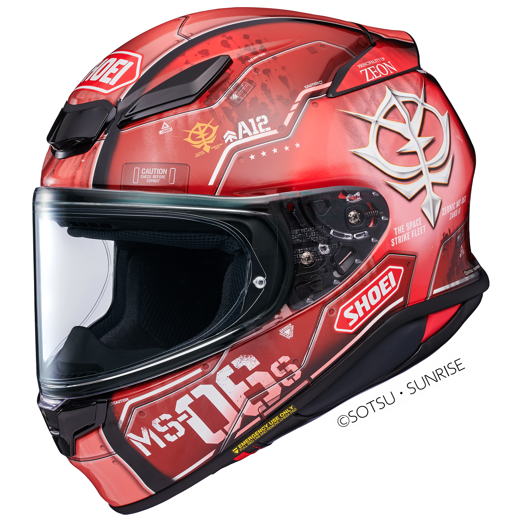 Shoei NXR2 Char's Zaku II TC-1
