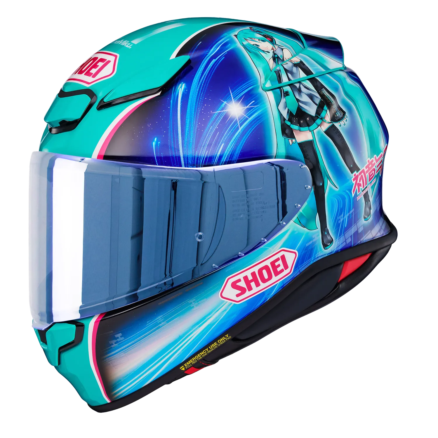 Shoei NXR2 Hatsune MIKU TC-4