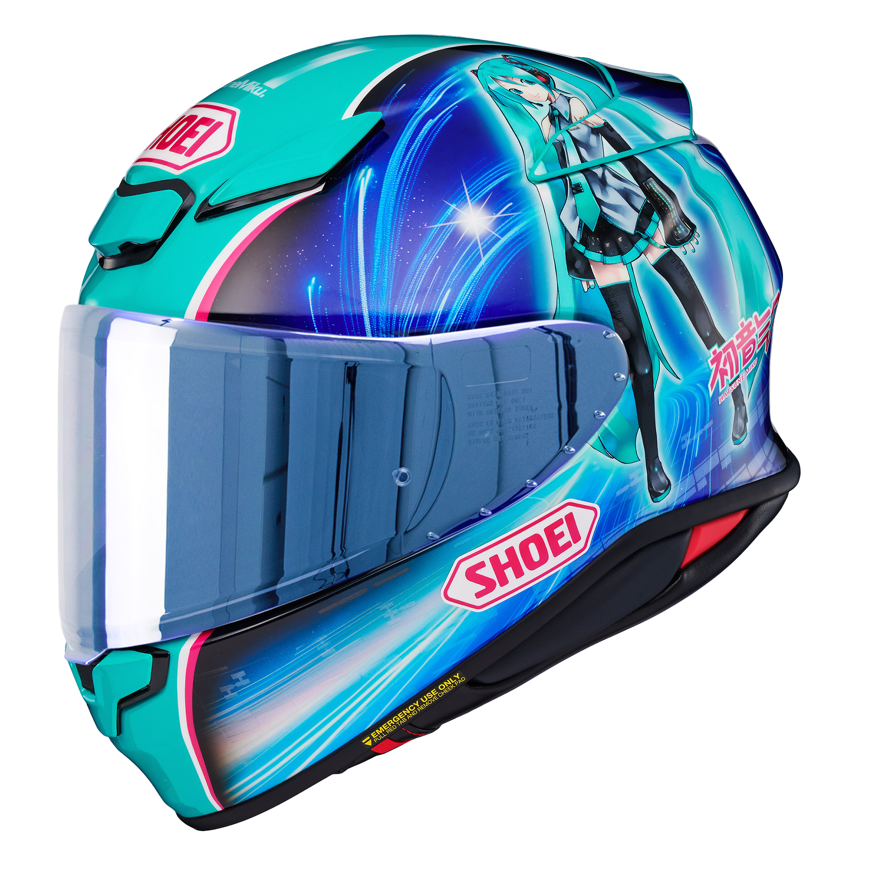 Shoei NXR2 Hatsune MIKU TC-4