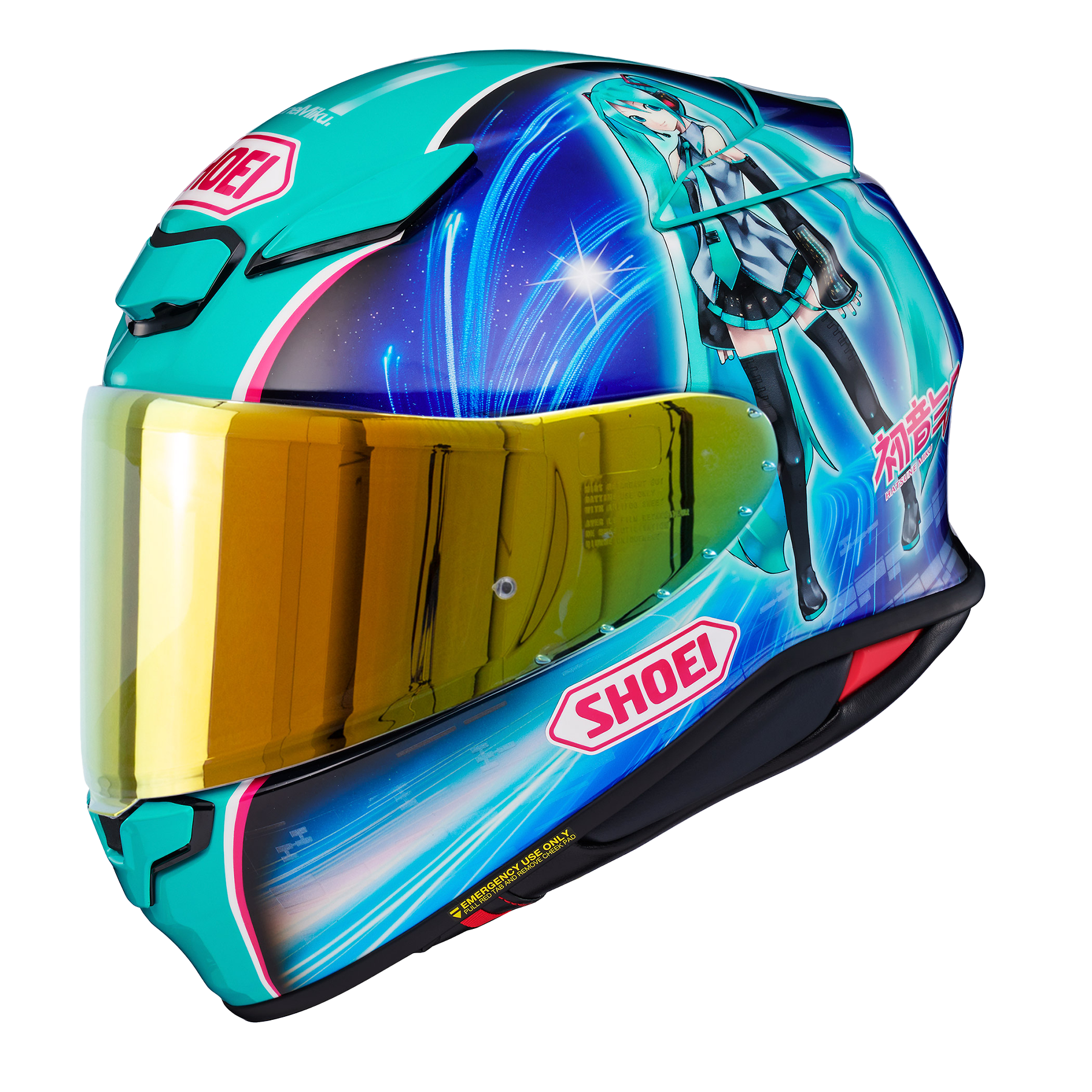 Shoei NXR2 Hatsune MIKU TC-4