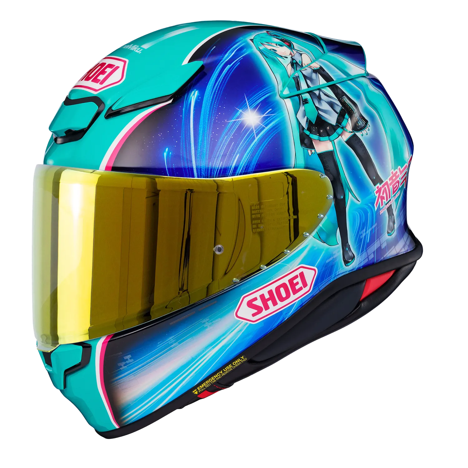 Shoei NXR2 Hatsune MIKU TC-4