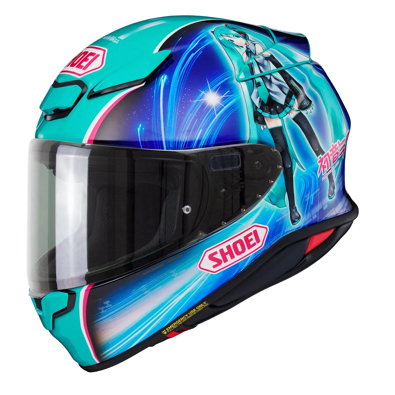Shoei NXR2 Hatsune MIKU TC-4