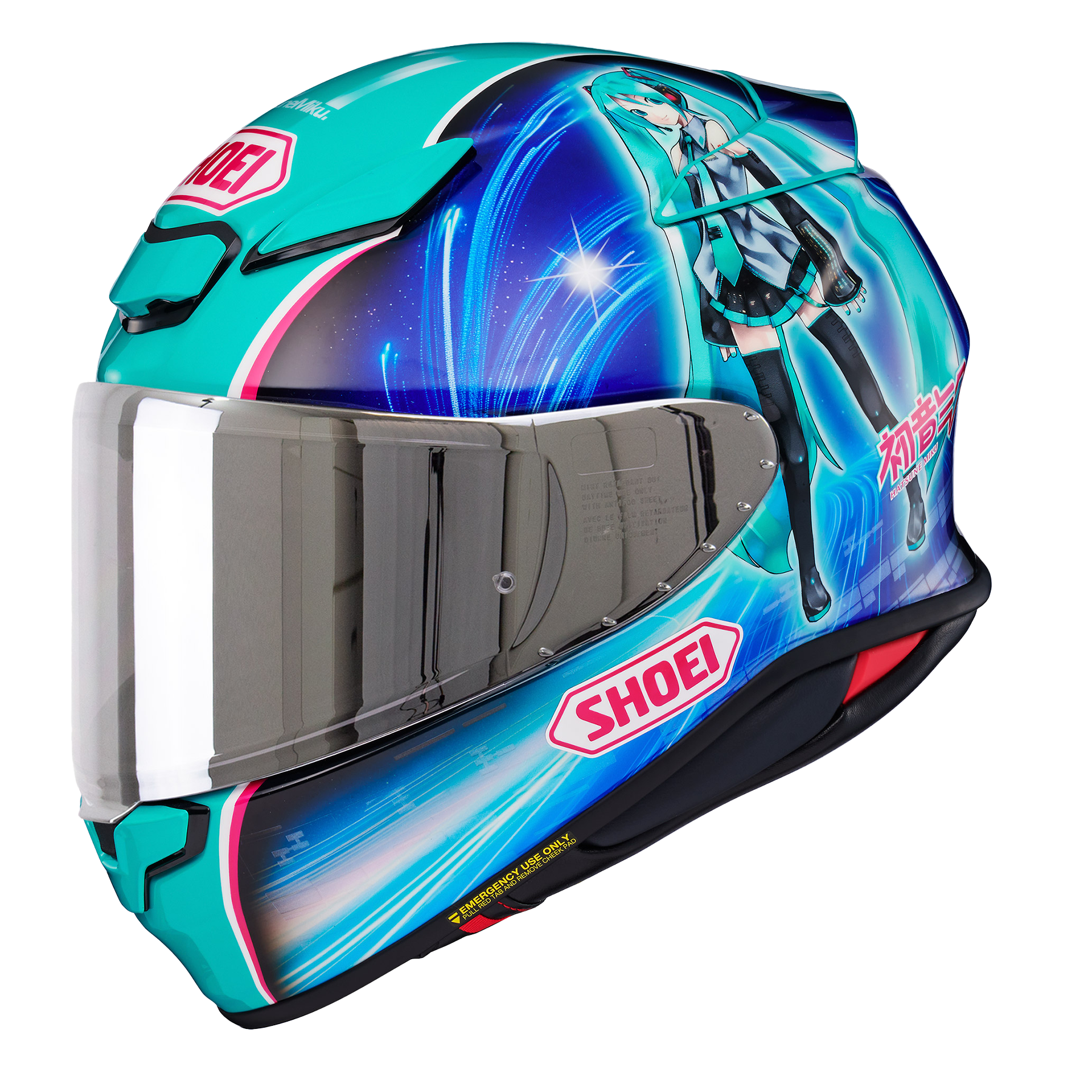 Shoei NXR2 Hatsune MIKU TC-4